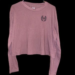 ⭐️⭐️PINK long sleeve crop top⭐️⭐️